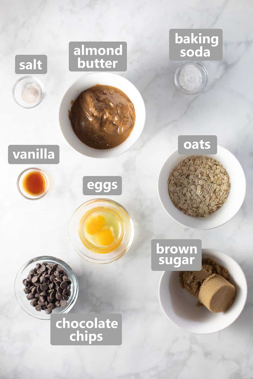 Flourless Oatmeal Almond Butter Cookies Meaningful Eats