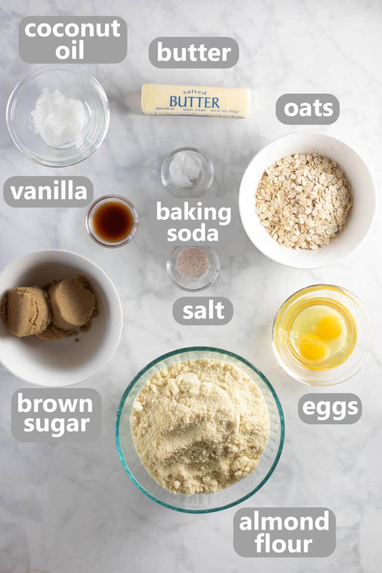 Almond Flour Oatmeal Cookies Meaningful Eats