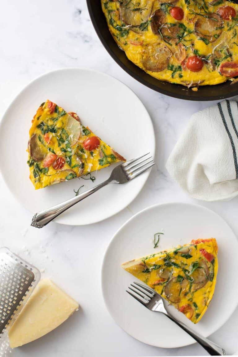 Vegetable Frittata (Potato & Spinach!) Meaningful Eats