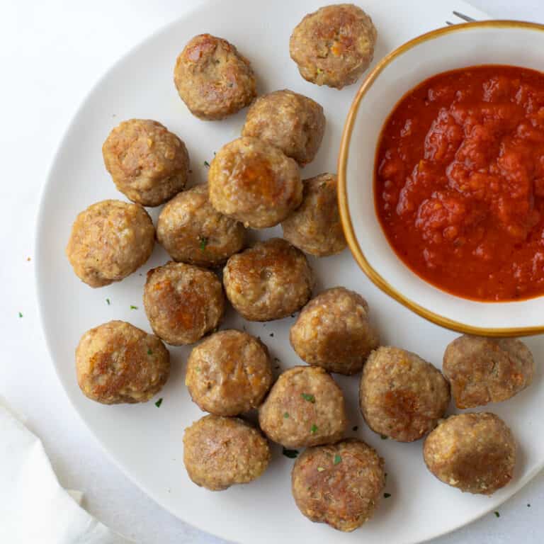 GlutenFree Turkey Meatballs Meaningful Eats