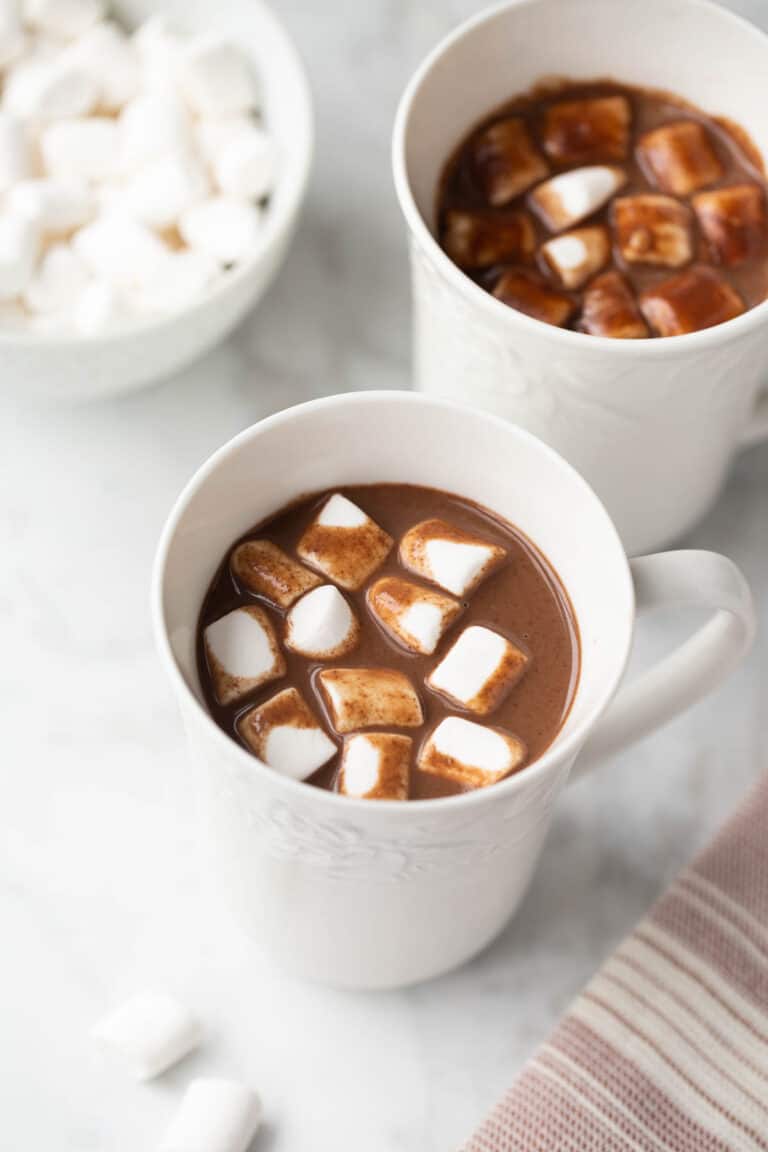 Easy, DairyFree Hot Chocolate Meaningful Eats
