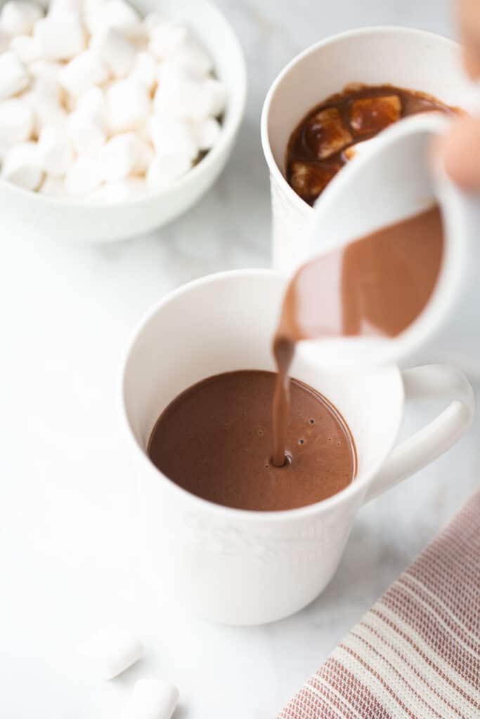 Easy, DairyFree Hot Chocolate Meaningful Eats