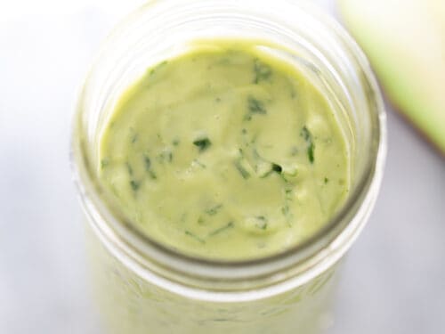 Avocado Green Goddess Dressing