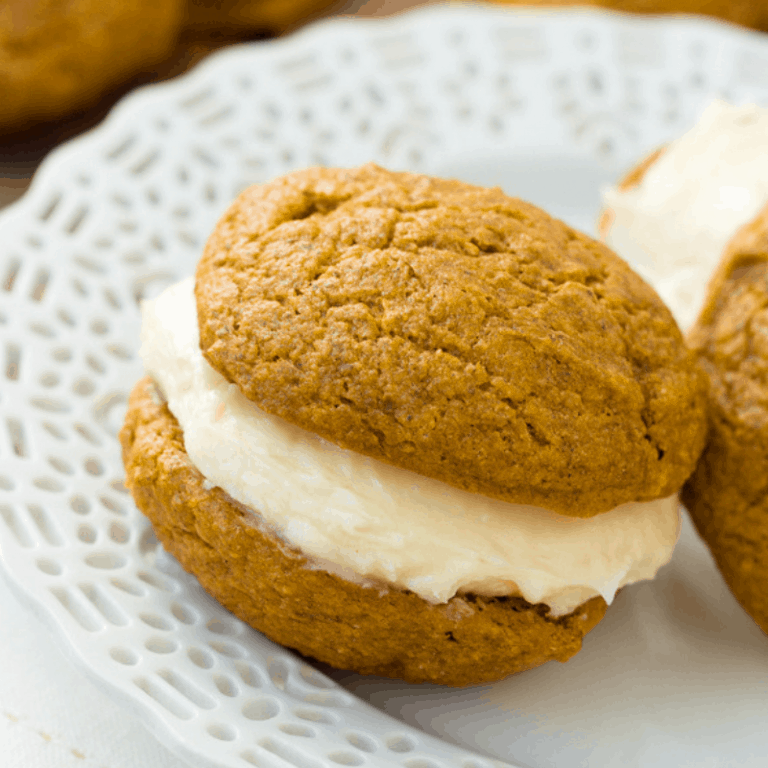 GlutenFree Pumpkin Whoopie Pies {DairyFree Option} Meaningful Eats