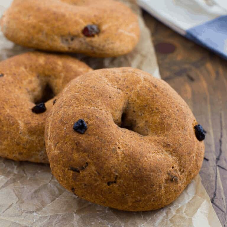 Buckwheat Cinnamon Raisin Bagels {GlutenFree, Vegan} Meaningful Eats