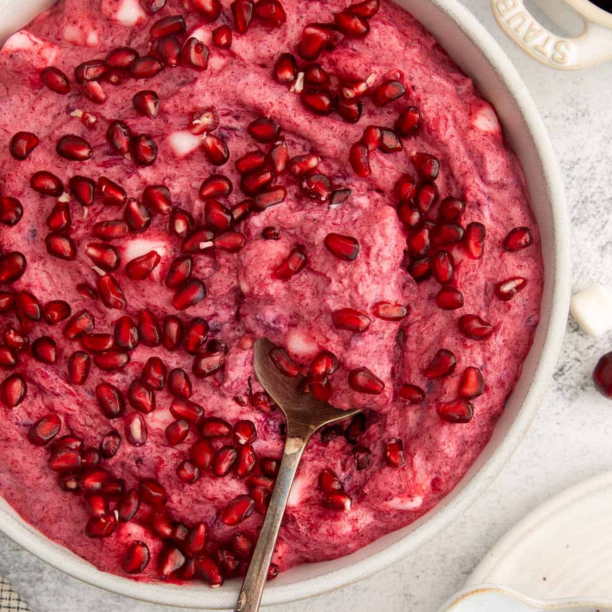 Dairy-Free Cranberry Fluff