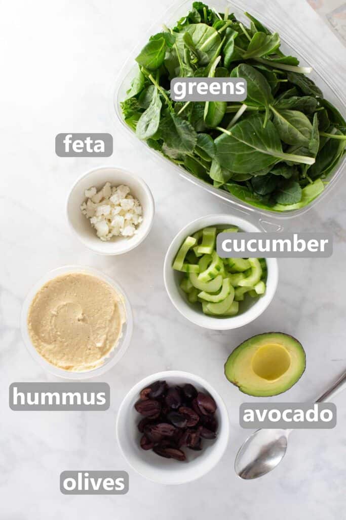 Hummus Wrap with Mediterranean Vegetables Meaningful Eats