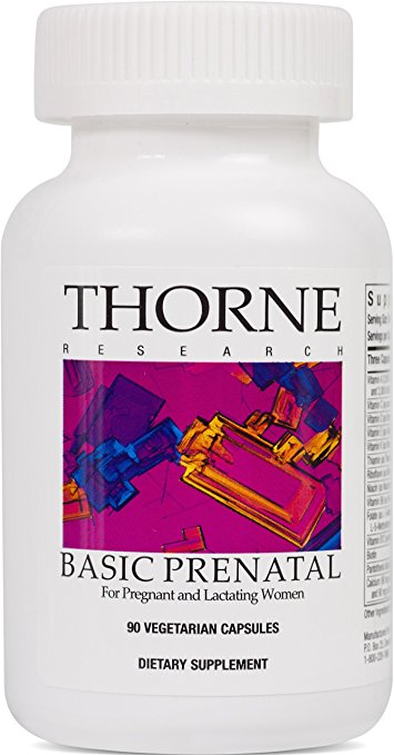 bottle of prenatal vitamin