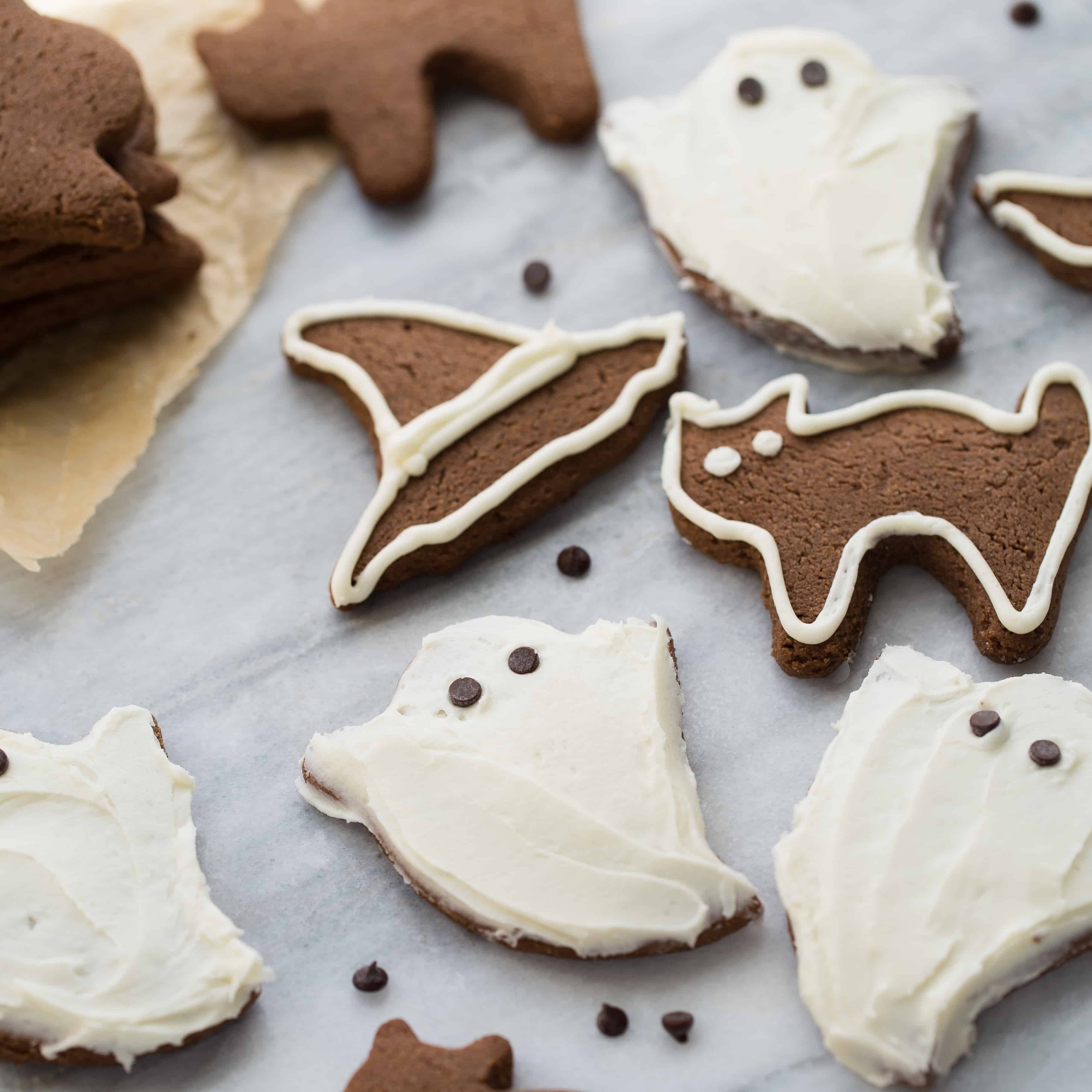 Chocolate Almond Flour Sugar Cookies {GlutenFree} Meaningful Eats