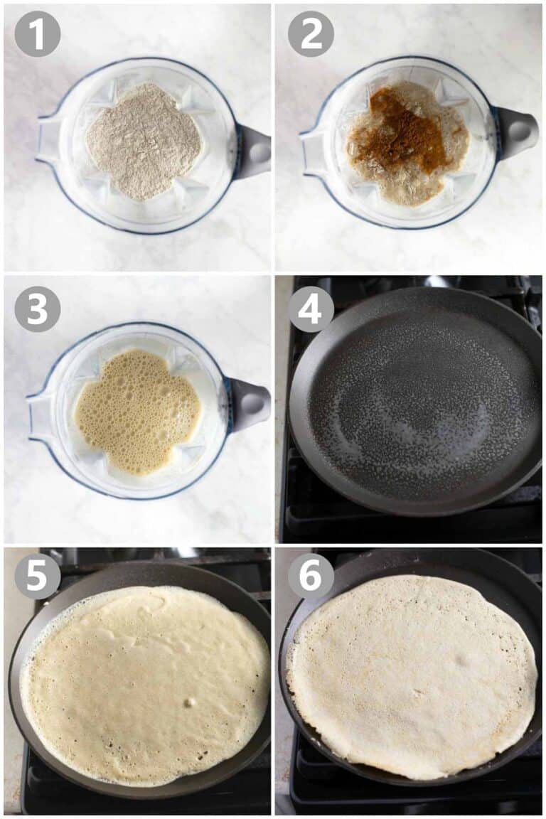 Easy, Buckwheat Crepes - Meaningful Eats
