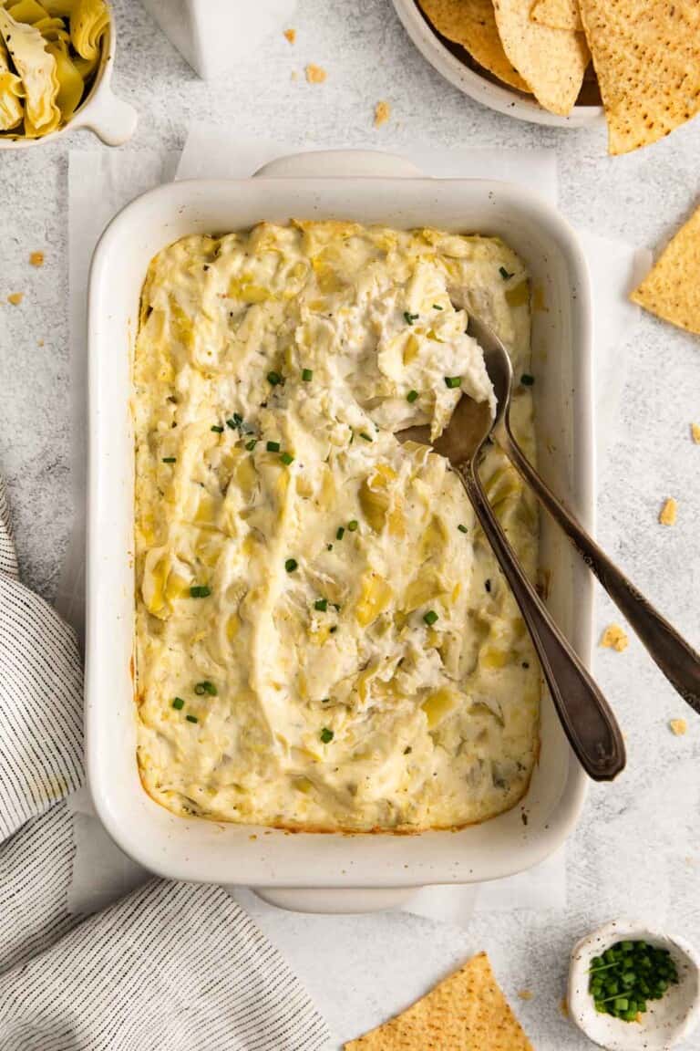 The Best Hot Artichoke Dip Meaningful Eats