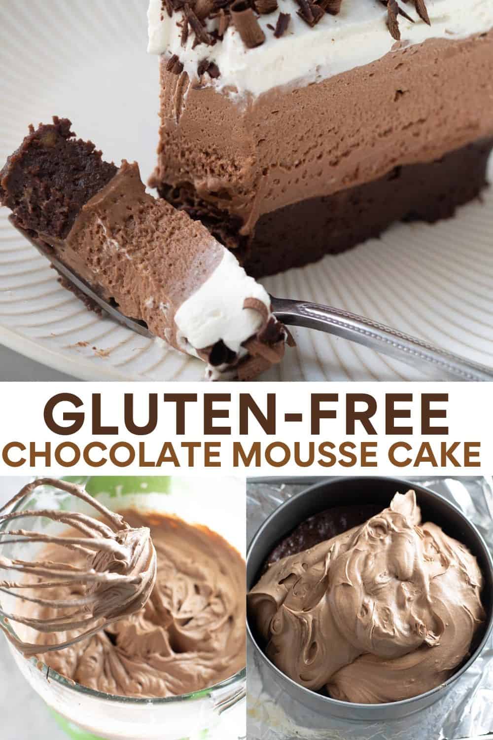 Gluten-Free Chocolate Mousse Cake - Meaningful Eats