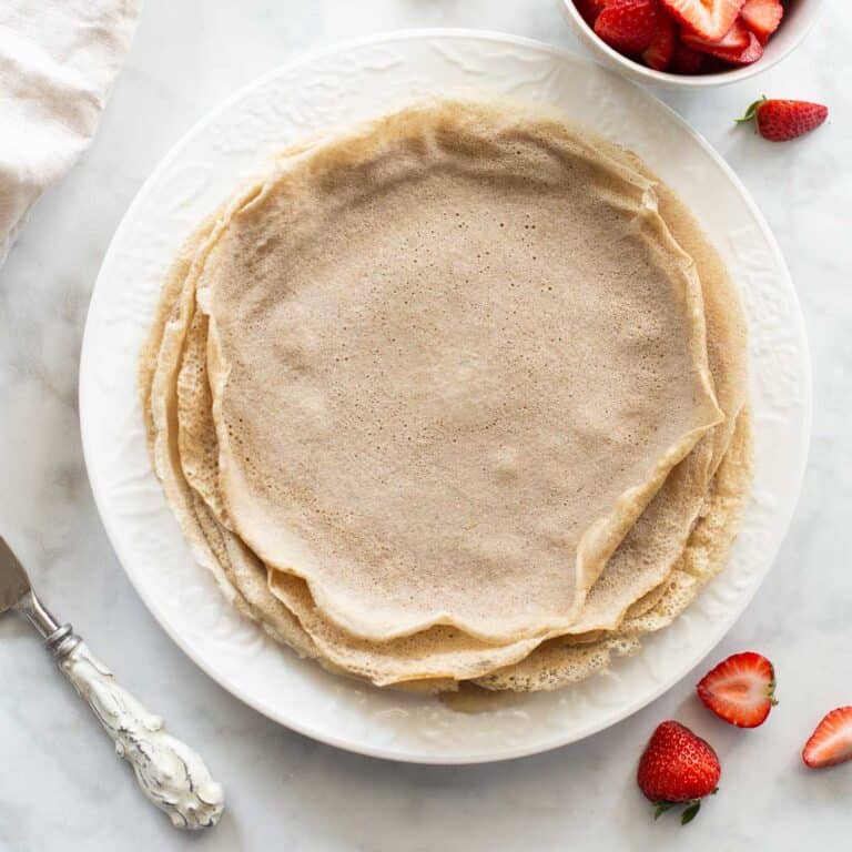 Easy, Buckwheat Crepes Meaningful Eats