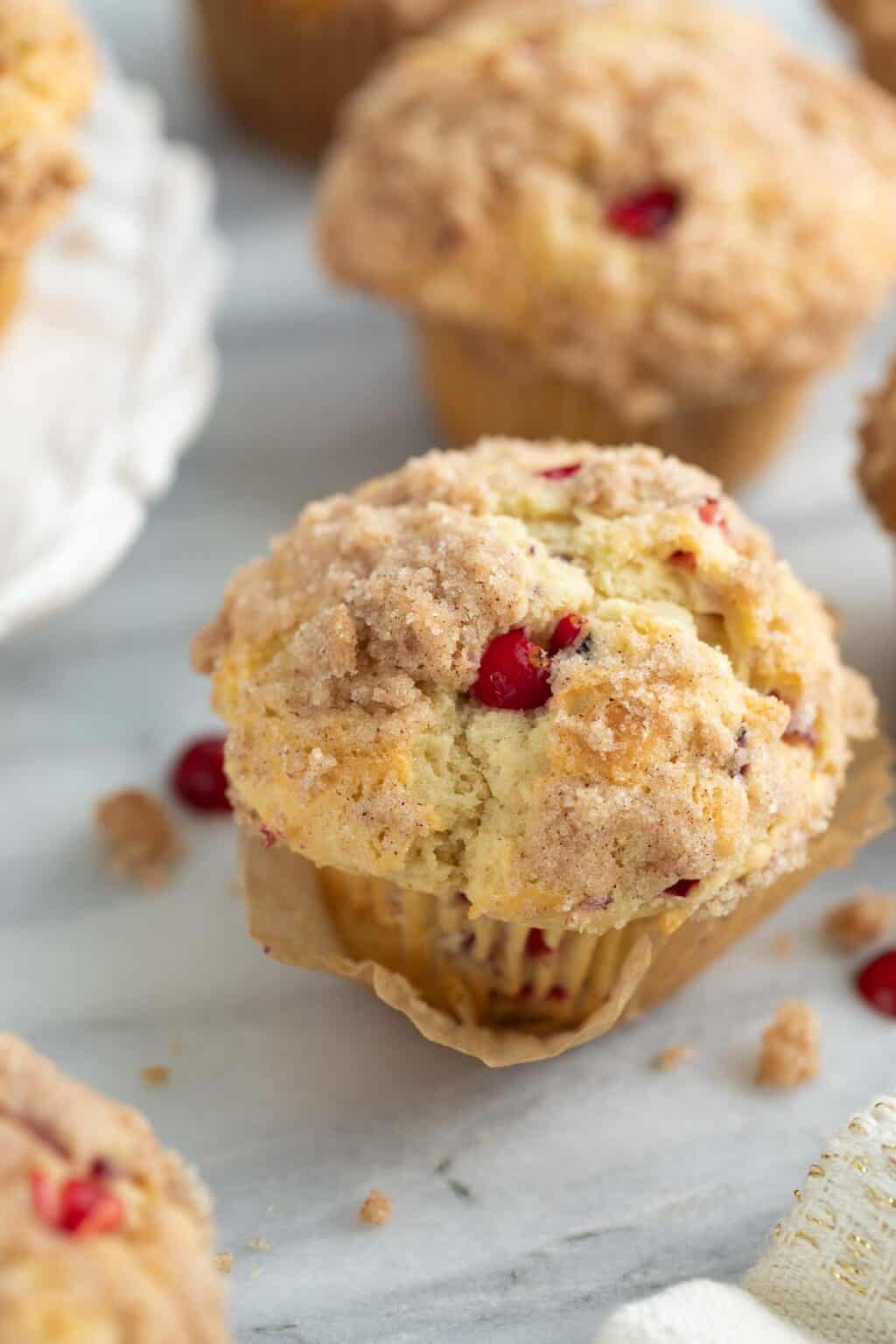 Gluten-Free Cranberry Orange Muffins - Meaningful Eats
