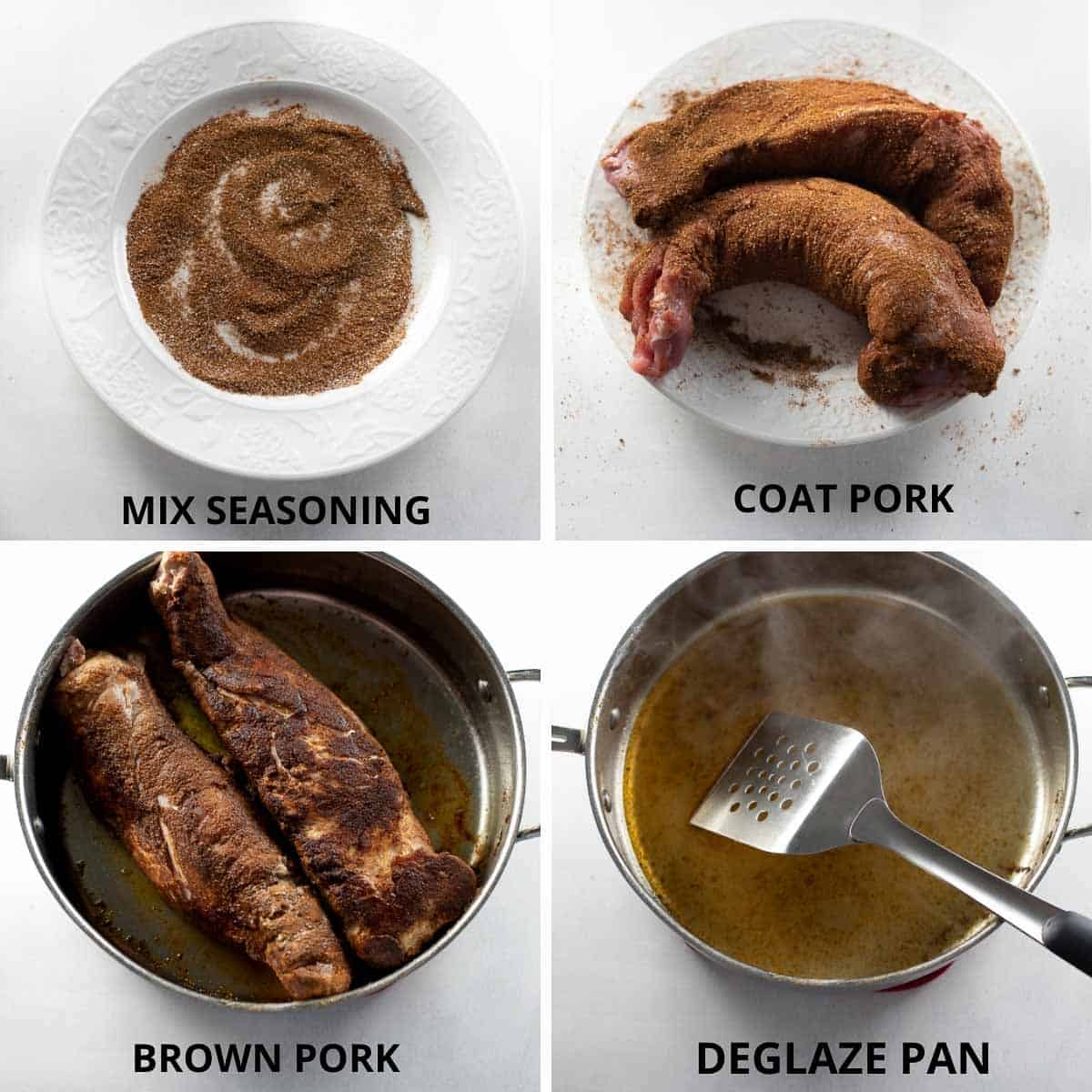 step by step photos of how to make slow cooker pork tenderloin