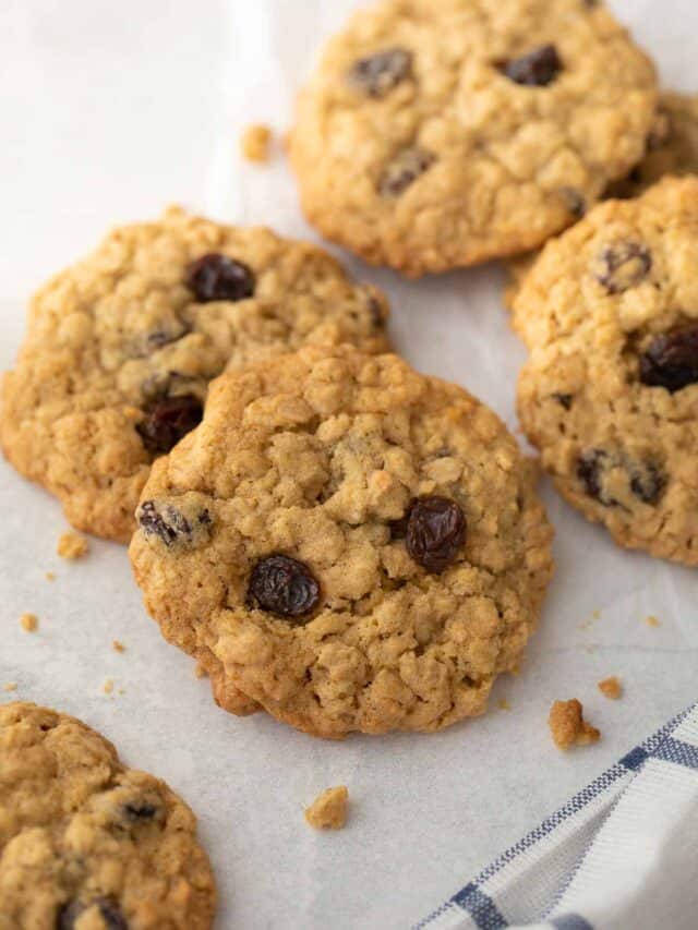 BEST Gluten-Free Oatmeal Raisin Cookies