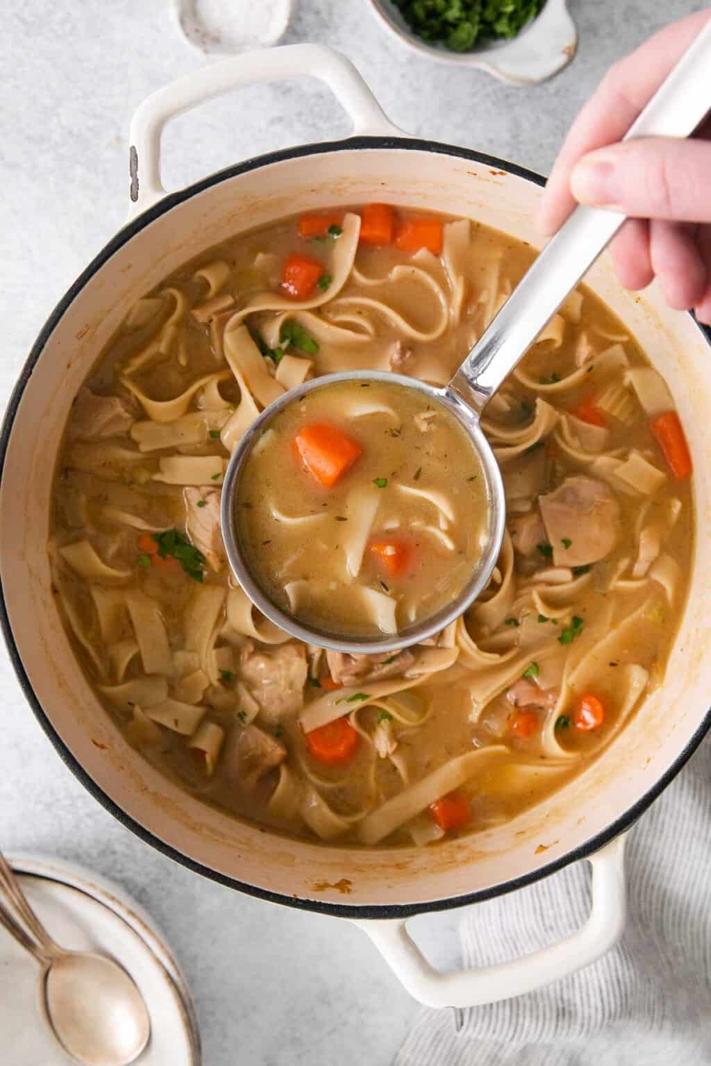 Easy, GlutenFree Chicken Noodle Soup Meaningful Eats