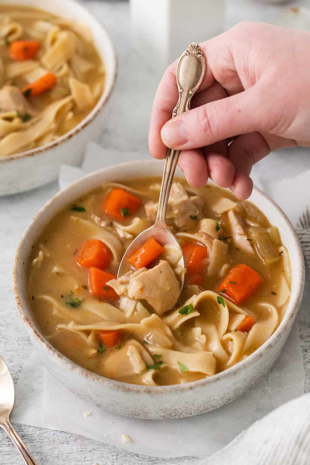 Easy, GlutenFree Chicken Noodle Soup Meaningful Eats
