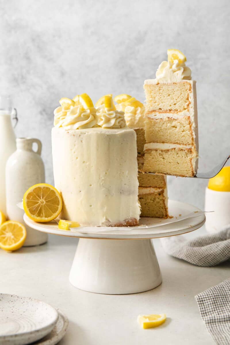 GlutenFree Lemon Layer Cake Meaningful Eats