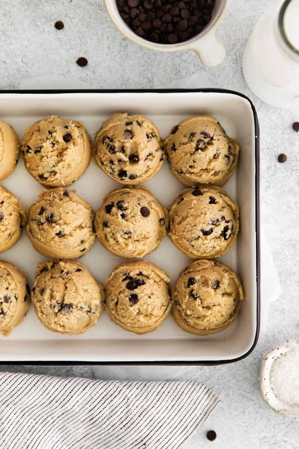 EASY GlutenFree Edible Cookie Dough Meaningful Eats