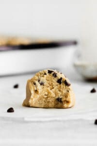 EASY Gluten-Free Edible Cookie Dough - Meaningful Eats