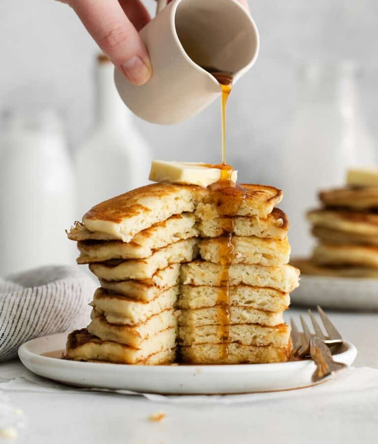 Fluffy GlutenFree Buttermilk Pancakes Meaningful Eats