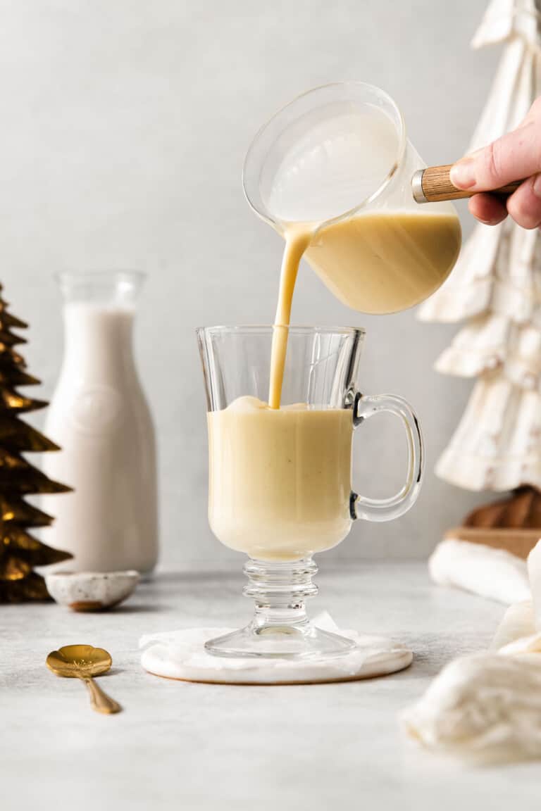 DairyFree Eggnog (OldFashioned!) Meaningful Eats