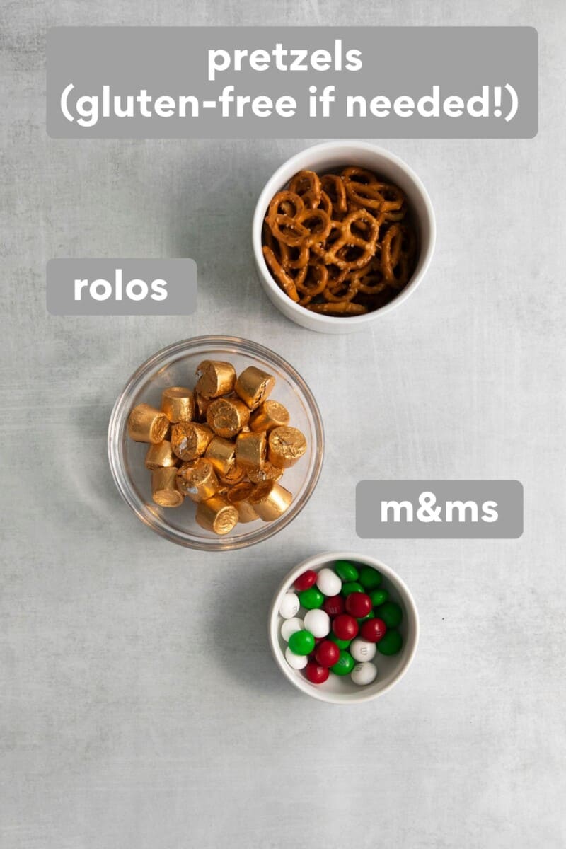 Rolo Pretzel Bites (Easiest Christmas Treat!) - Meaningful Eats