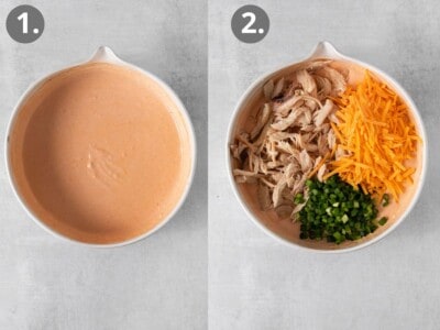 Easy, Dairy-Free Buffalo Chicken Dip - Meaningful Eats
