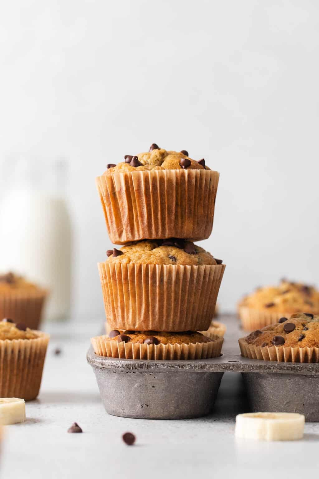 Easy, Oat Flour Banana Muffins Meaningful Eats