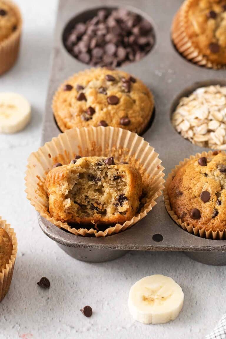 Easy, Oat Flour Banana Muffins Meaningful Eats