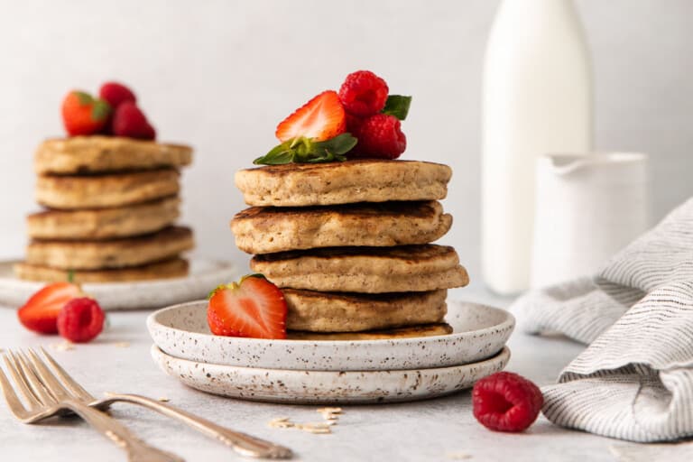 Easy, Oat Flour Pancakes (GlutenFree!) Meaningful Eats