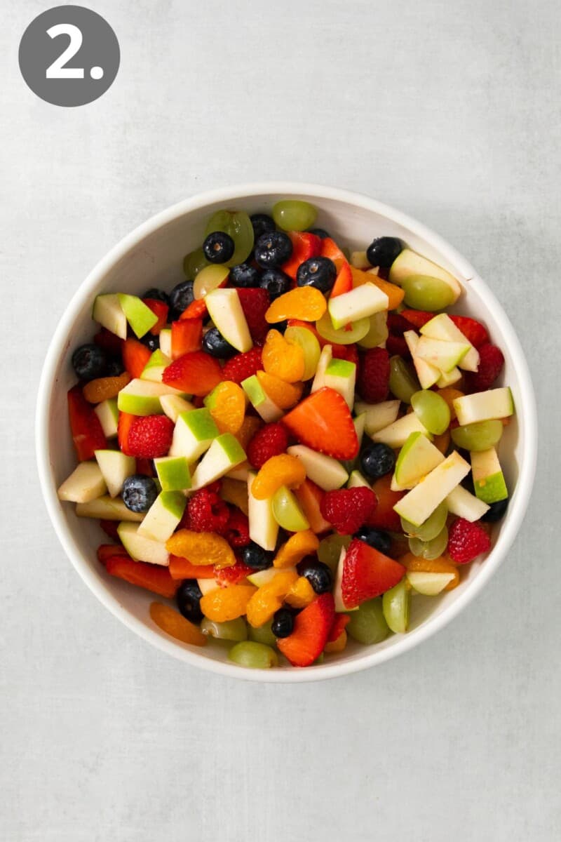 Easter Fruit Salad (Honey Vanilla Yogurt!) Meaningful Eats