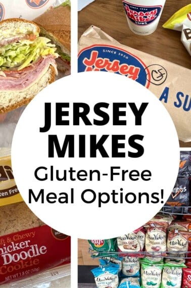 gluten free meal options at jersey mikes