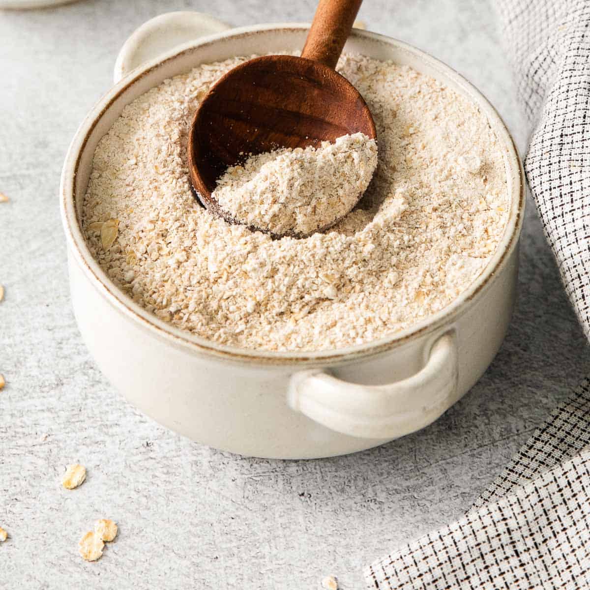 Easy Homemade Blender Oat Flour