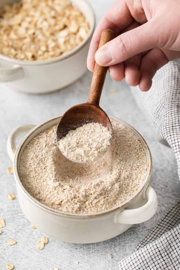 How to Make Oat Flour (Easy Blender Recipe!) Meaningful Eats