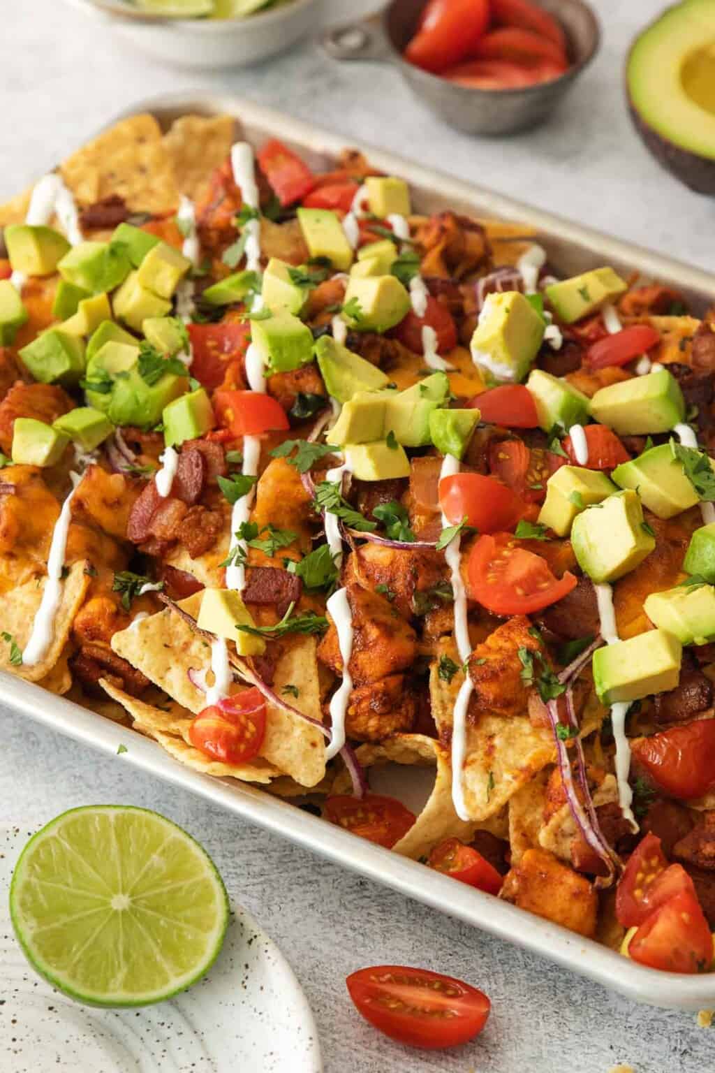 Easy, BBQ Chicken Nachos Meaningful Eats