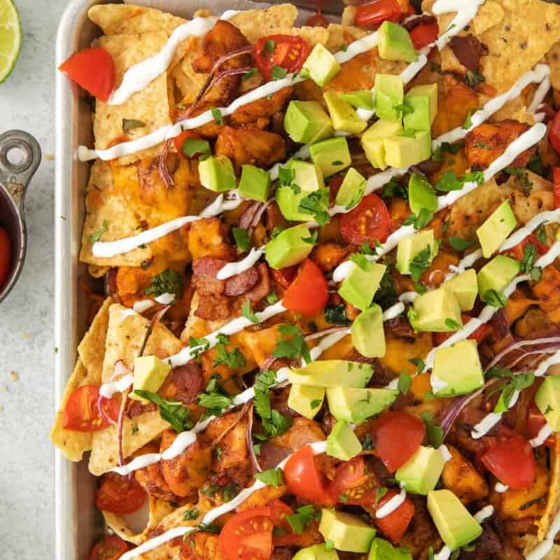 Easy, BBQ Chicken Nachos Meaningful Eats