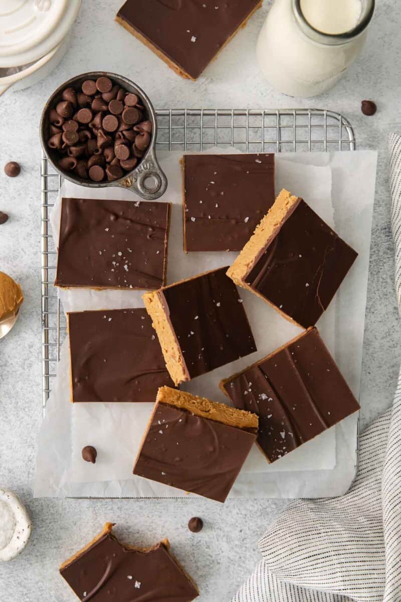 Easy, Peanut Butter Bars Meaningful Eats