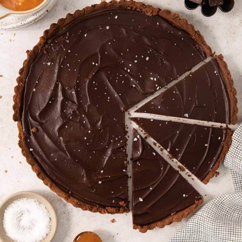GlutenFree Chocolate Caramel Tart Meaningful Eats