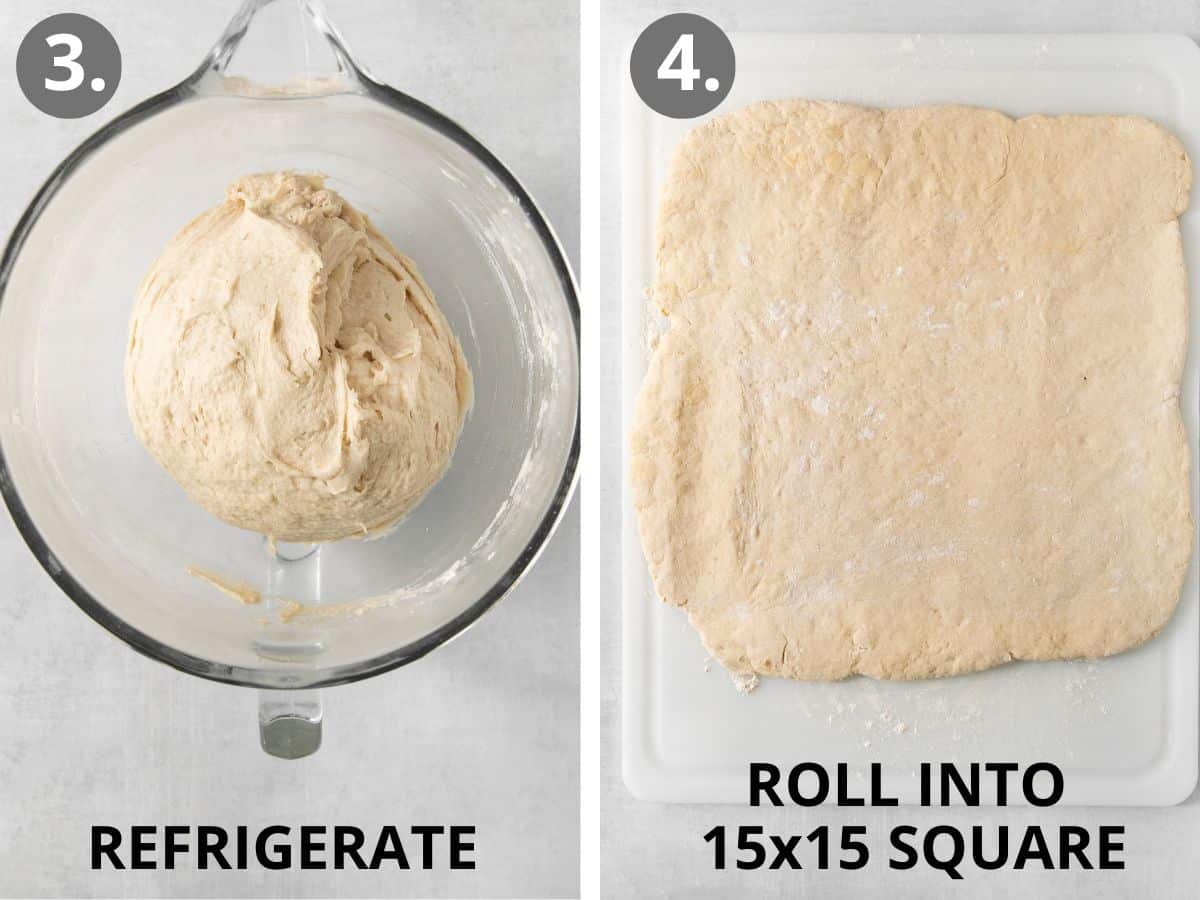 how to roll out gluten free cinnamon roll dough