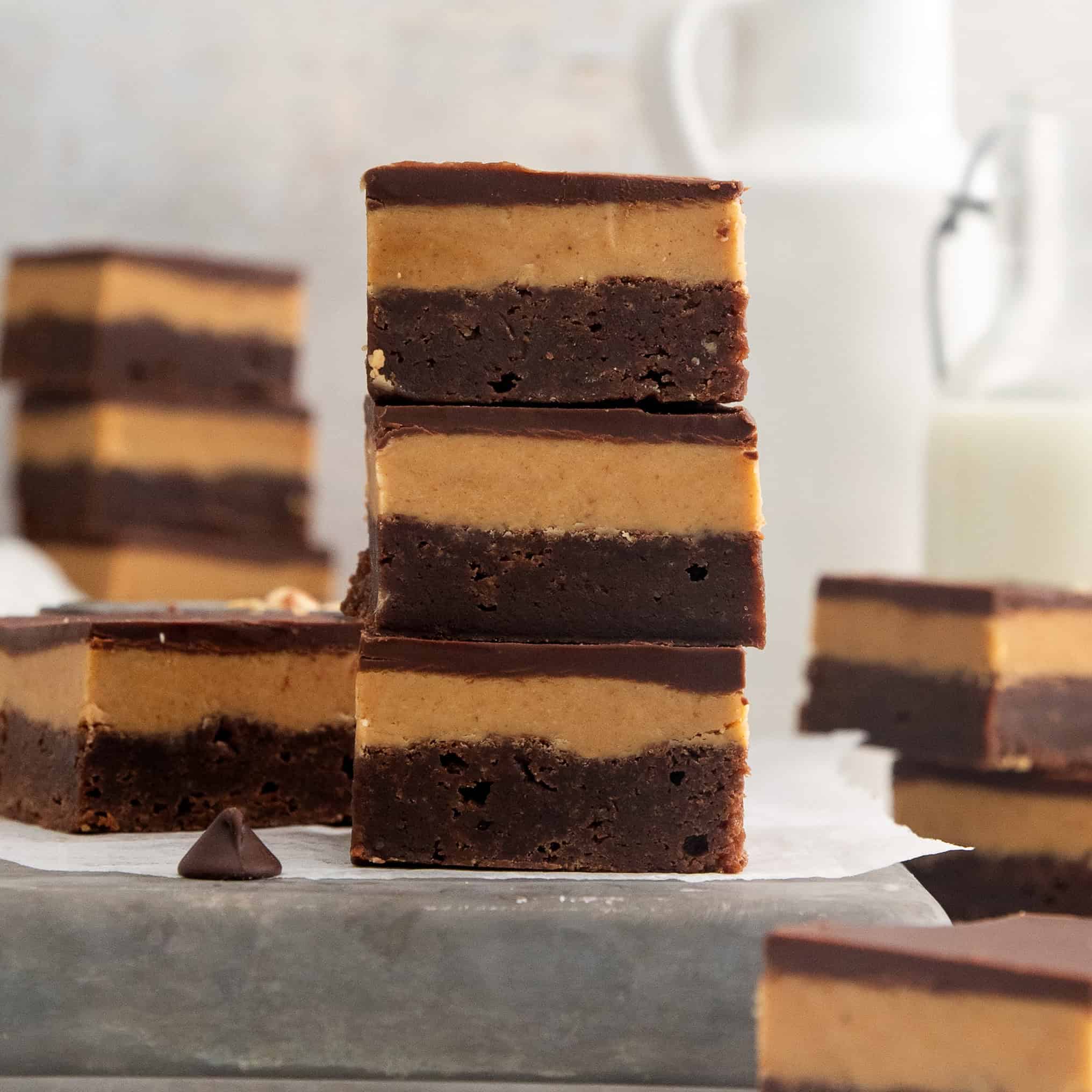 Gluten-Free Peanut Butter Brownies