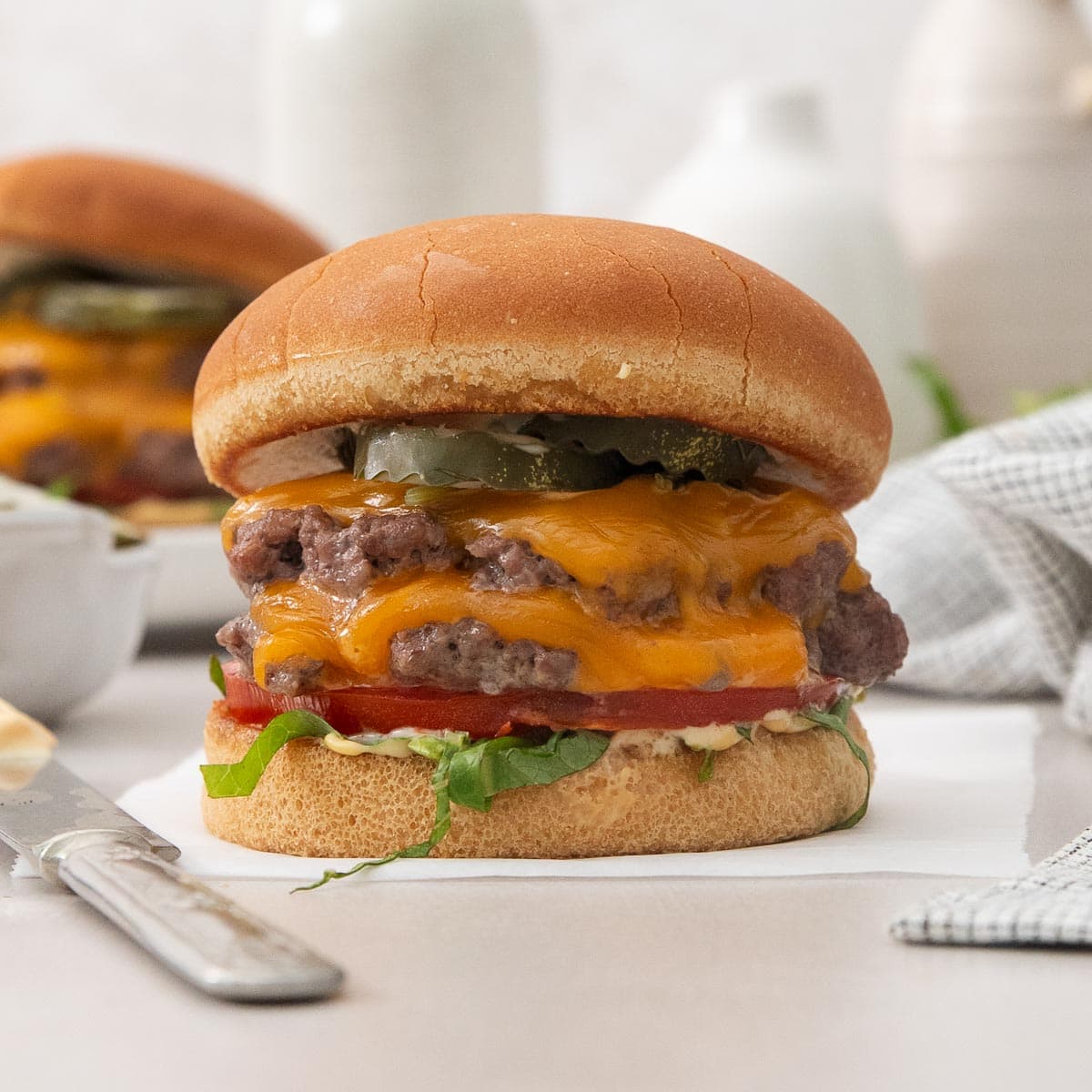 Gluten-Free Smashburgers (BEST EVER!)
