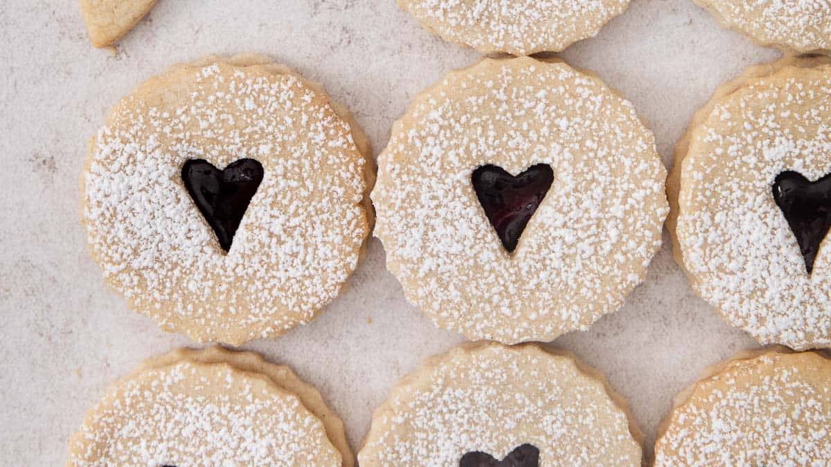 Gluten-Free Linzer Cookies (No-Spread Recipe + Amazing Flavor!)