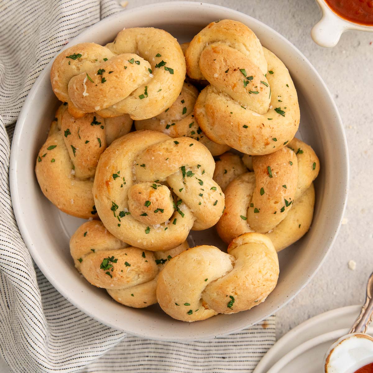 Gluten-Free Garlic Knots